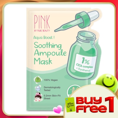 PINK BY PURE BEAUTY - Soothing Ampoule Mask 1S