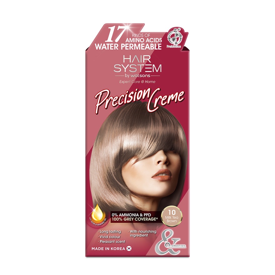 Hair Cream Colourant 10 Milk Tea 1s