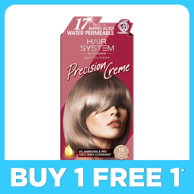 HAIR SYSTEM BY WATSONS Hair Cream Colourant 10 Milk Tea 1s