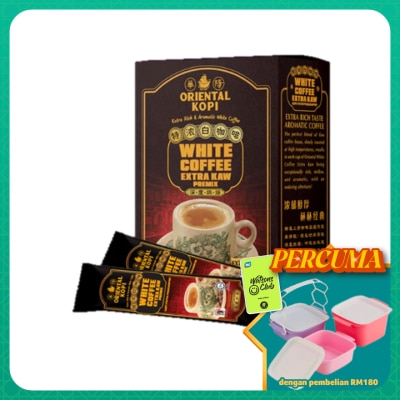 ORIENTAL KOPI - Extra Kaw White Coffee 40g X 10's