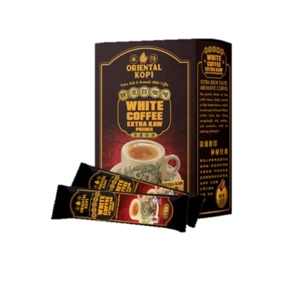 ORIENTAL KOPI Extra Kaw White Coffee 40g X 10's