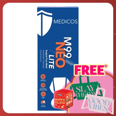 MEDICOS M99 Neo Lite Surgical Face Mask (White) 10s