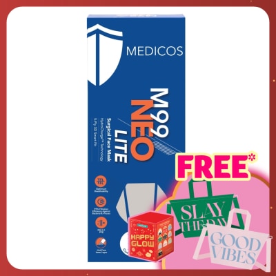 MEDICOS M99 Neo Lite Surgical Face Mask (Sand Grey) 10s