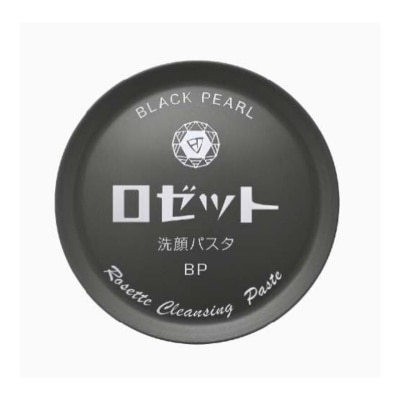 ROSETTE Face Wash Paste Black Pearl 90g