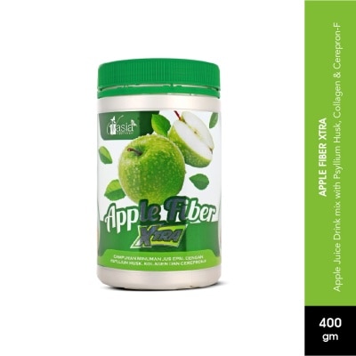 V'ASIA Apple Fiber Xtra 400gm (Free Shaker)