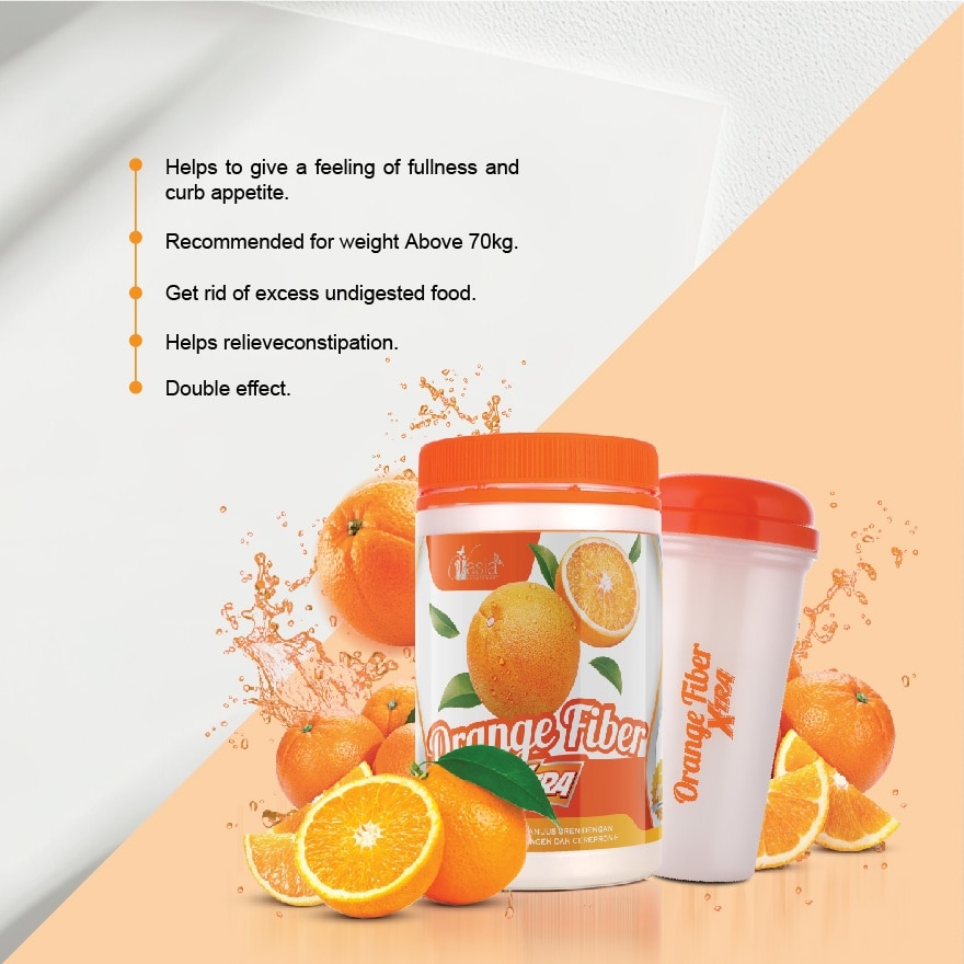 Orange Fiber Xtra 400gm (Free Shaker)