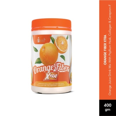 V'ASIA Orange Fiber Xtra 400gm (Free Shaker)