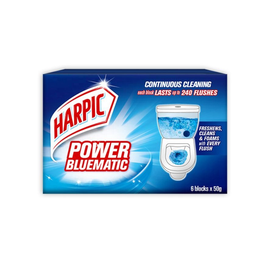 Toilet Bowl Cleaner Power Bluematic 50g Jumbo 6s