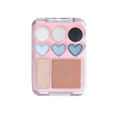 GOGO TALES Sweet Heart Eyeshadow Blush Highlighter All-In-One 07