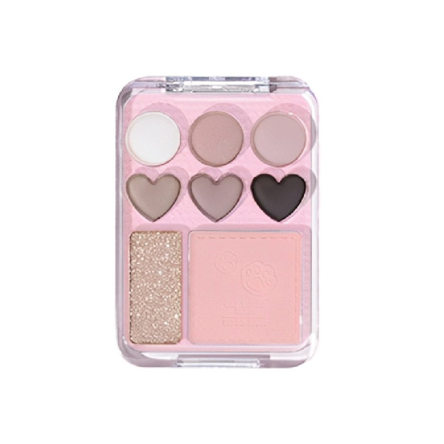 Sweet Heart Eyeshadow Blush Highlighter All In One 06