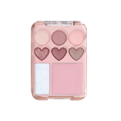 GOGO TALES Sweet Heart Eyeshadow Blush Highlighter All In One 05