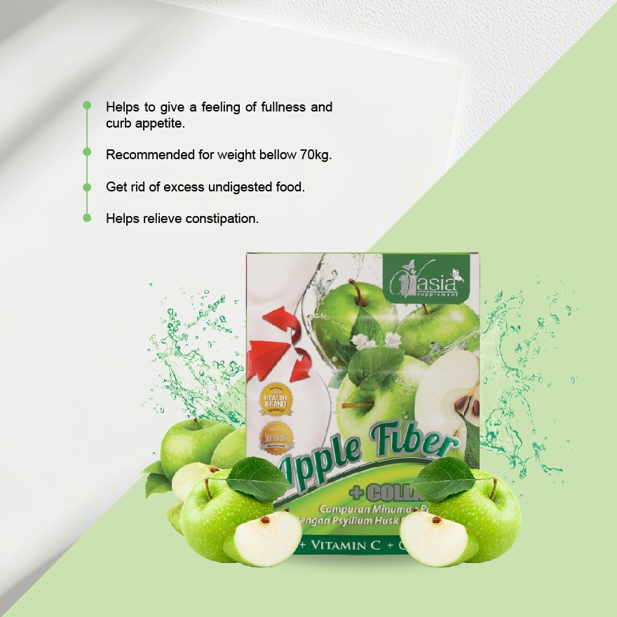 Apple Fiber + Collagen - 15 gm x 10 Sachet