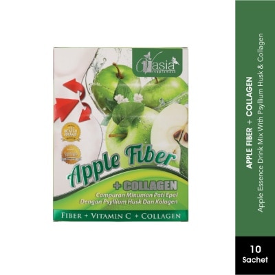 V'ASIA Apple Fiber + Collagen - 15 gm x 10 Sachet