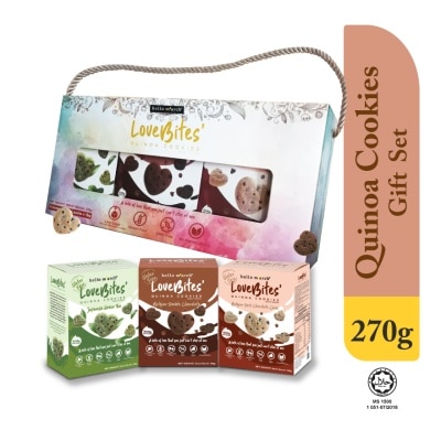 HELLO MARCH Love Bites Quinoa Cookies Gift Set 1s