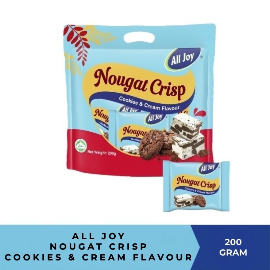 Nougat Crisp Cookies And Cream Flavour 200G