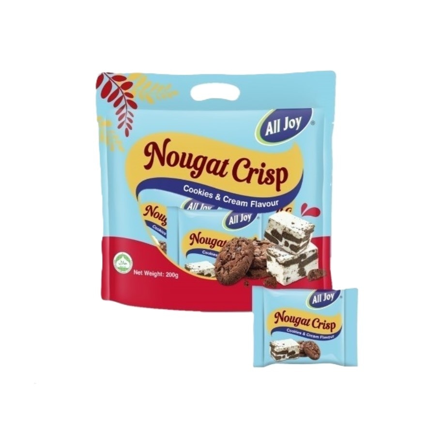 Nougat Crisp Cookies And Cream Flavour 200G