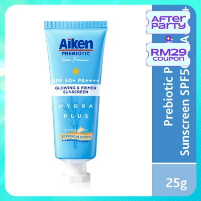 AIKEN Prebiotic Glow Sunscreen SPF50 25g