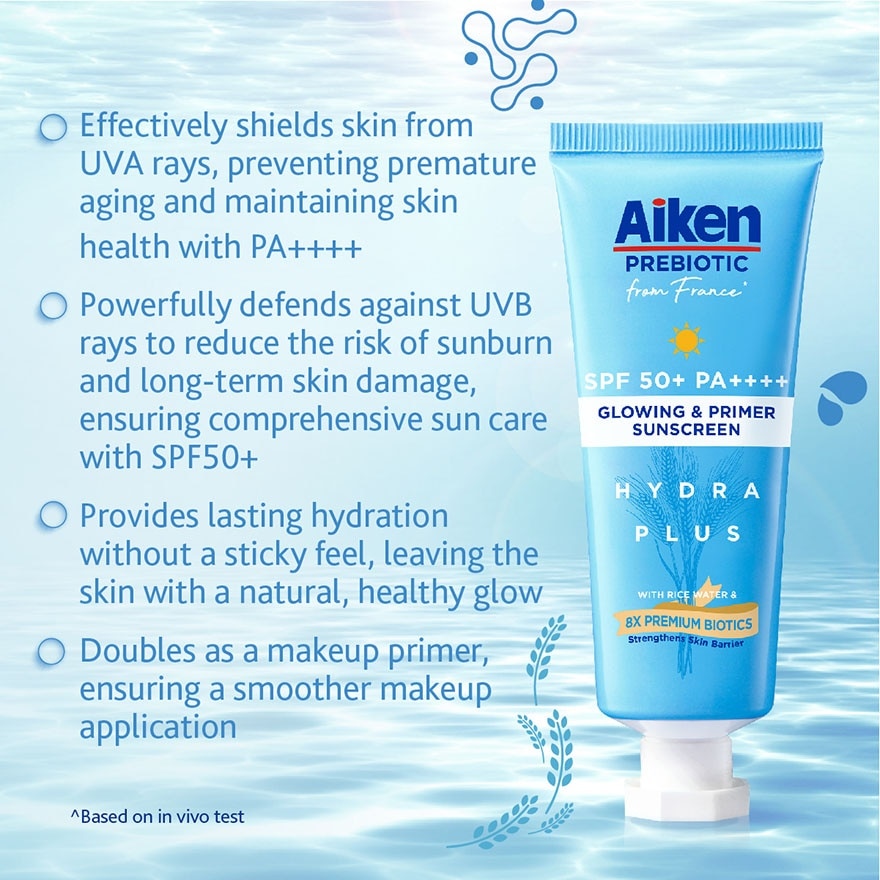 Prebiotic Glow Sunscreen SPF50 25g