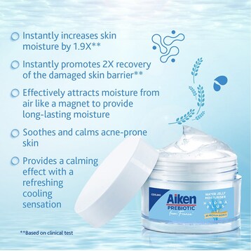 Aiken Prebiotic Jelly Moisturiser 30g