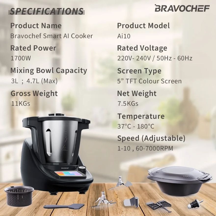 Bravochef Smart Cooker Ai10