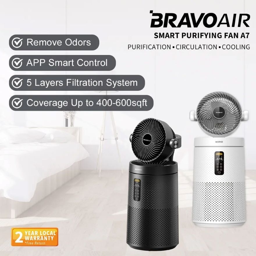 Bravoair Smart PurifyingFan A7