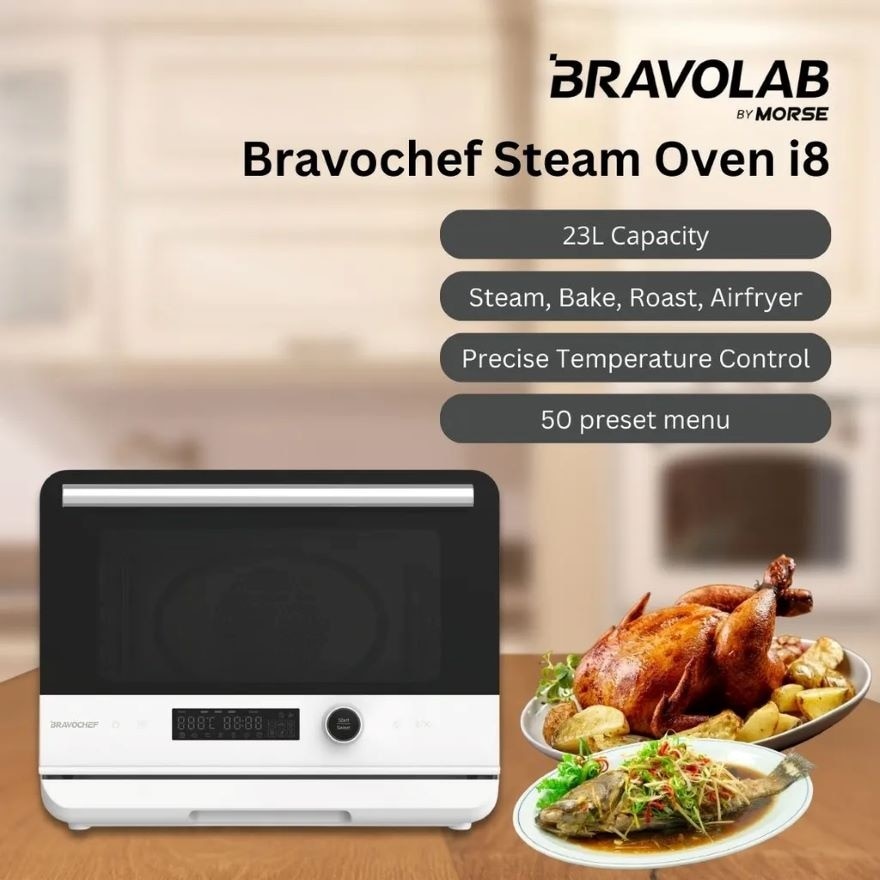 Bravochef Steam Oven i8 With 23L Capacity
