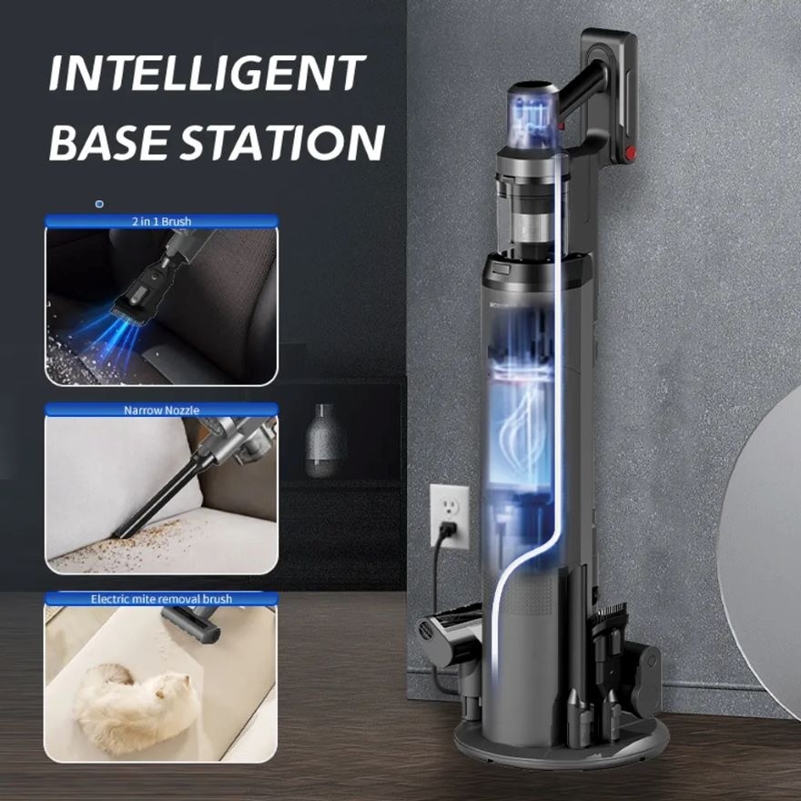 Cordless Vacuum G10 Station with 30000Pa Suction Power