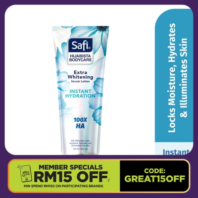 SAFI Hijabista BodyCare Serum Lotion Instant Hydration 180ml