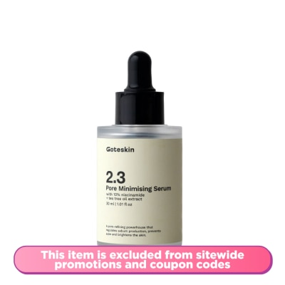 GOTE Goteskin 2.3 Pore Minimising Serum 30ml