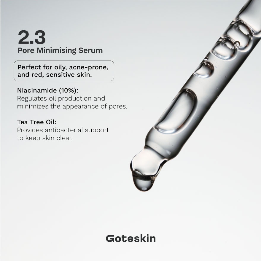 Goteskin 2.3 Pore Minimising Serum 30ml