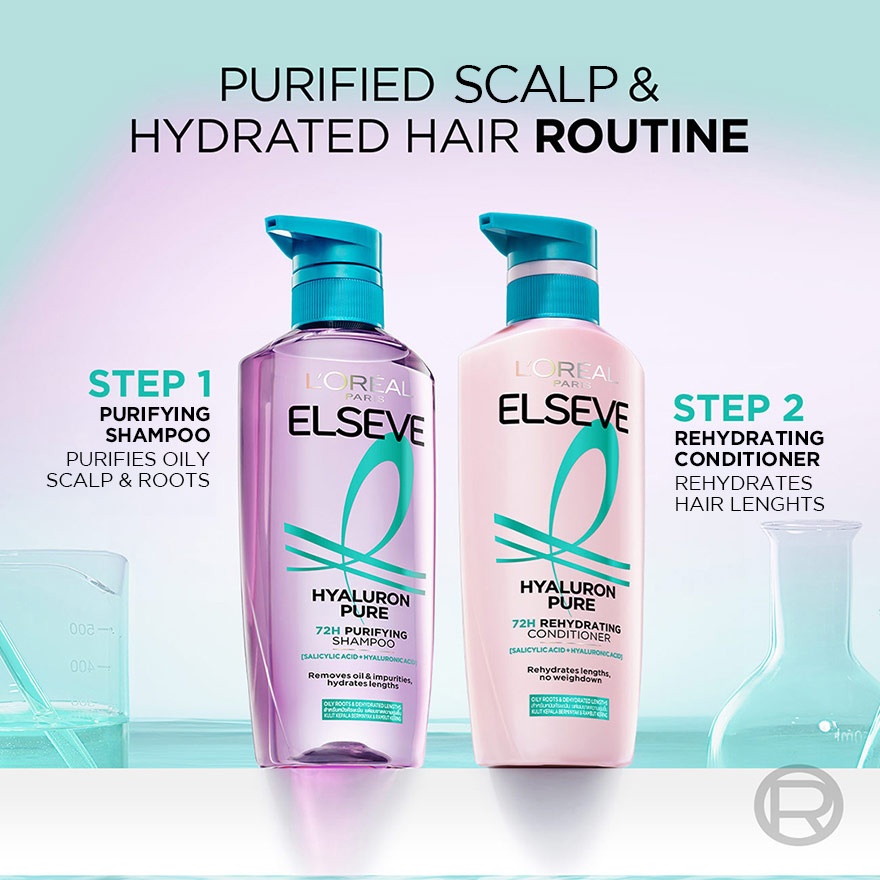 Elseve Hyaluronic Pure Shampoo 620ml