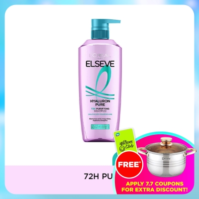 L'OREAL PARIS ELSEVE - Elseve Hyaluronic Pure Shampoo 620ml