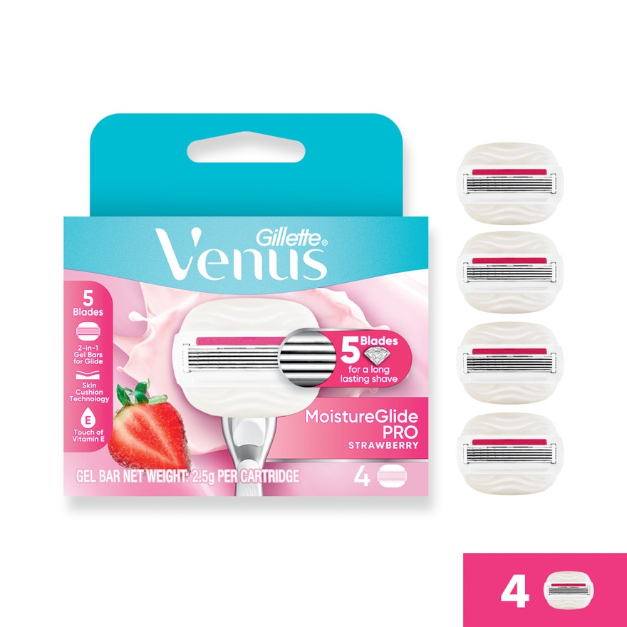 Venus Moistureglide Pro Strawberry Cart 4s image