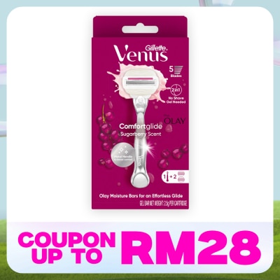 GILLETTE VENUS Venus Comfortglide Sugarberry Razor 2S