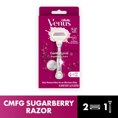 GILLETTE VENUS - Venus Comfortglide Sugarberry Razor 2S