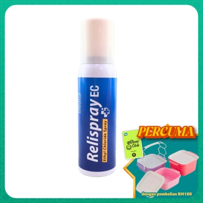 PAHANG PHARMACY - Relispray EC Ethyl Chloride Spray 100ml
