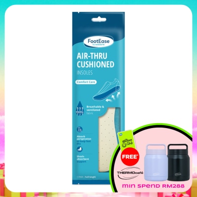 FOOTEASE BY WATSONS - Air-Thru Cushioned Insoles 1 Pair 1's
