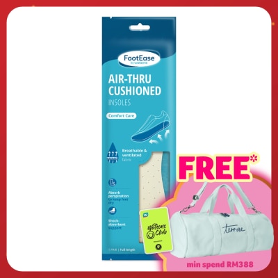 FOOTEASE BY WATSONS Air-Thru Cushioned Insoles 1 Pair 1's