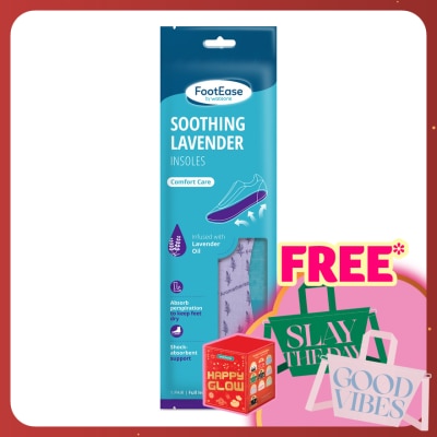 FOOTEASE BY WATSONS Soothing Lavender Insoles 1 Pair 1's