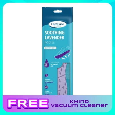 FOOTEASE BY WATSONS Soothing Lavender Insoles 1 Pair 1's