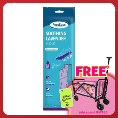 FOOTEASE BY WATSONS Soothing Lavender Insoles 1 Pair 1's