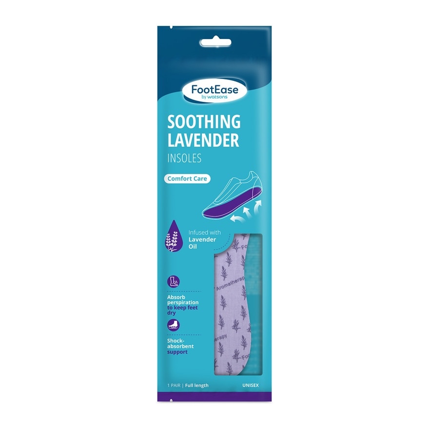 Soothing Lavender Insoles 1 Pair 1's