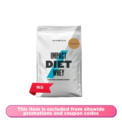 MYPROTEIN Impact Diet Whey Protein Powder Chocolate 1kg