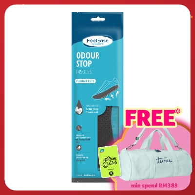 FOOTEASE BY WATSONS Odour Stop Insoles 1 Pair 1's