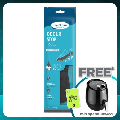 FOOTEASE BY WATSONS Odour Stop Insoles 1 Pair 1's
