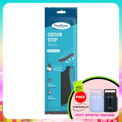 FOOTEASE BY WATSONS - Odour Stop Insoles 1 Pair 1's