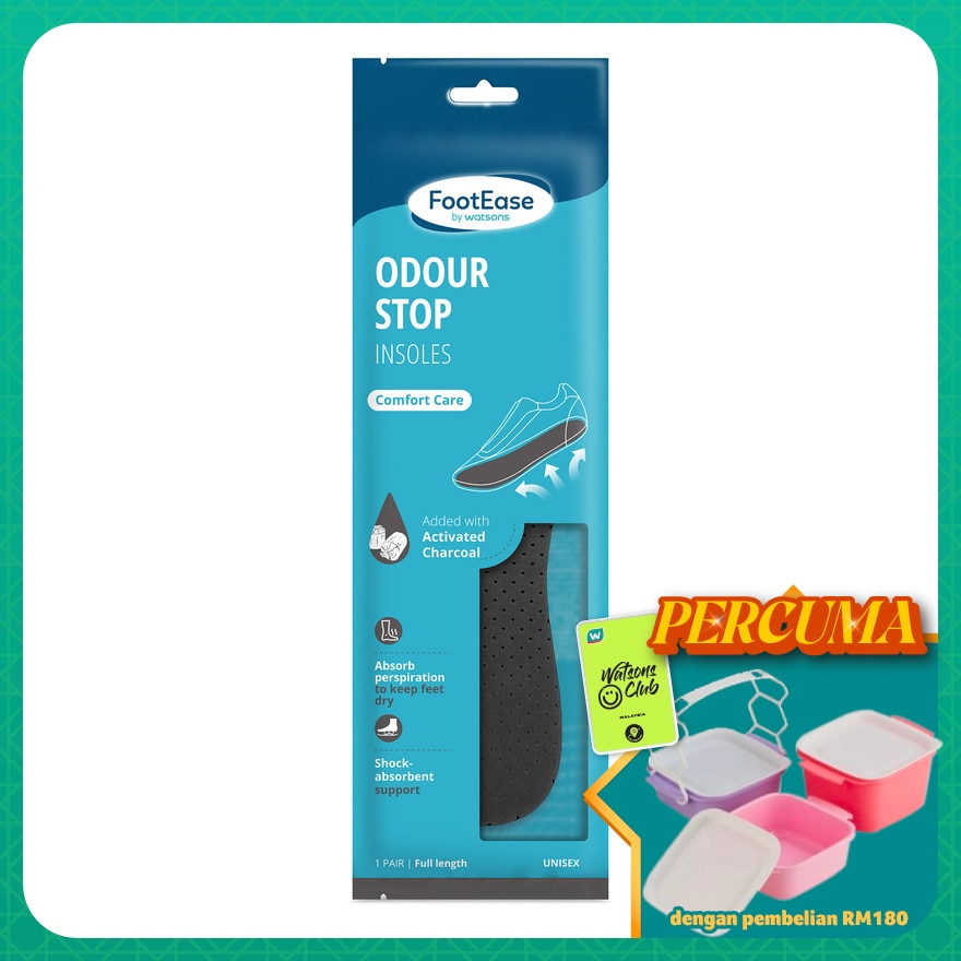 Odour Stop Insoles 1 Pair 1's