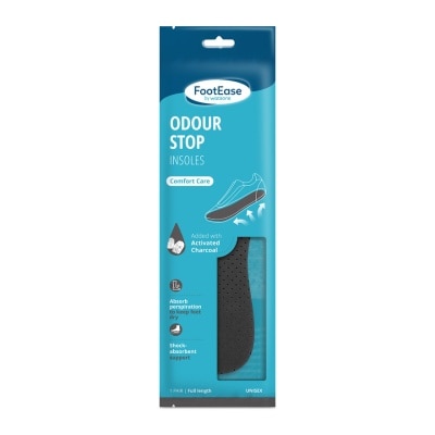 FOOTEASE BY WATSONS Odour Stop Insoles 1 Pair 1's