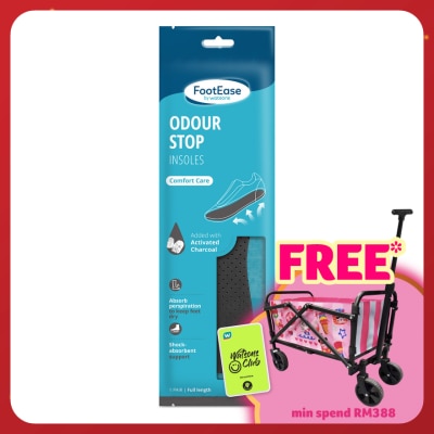FOOTEASE BY WATSONS Odour Stop Insoles 1 Pair 1's