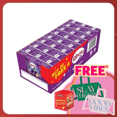 RIBENA Blackcurrant Ready to Drink 200Ml 6S X4